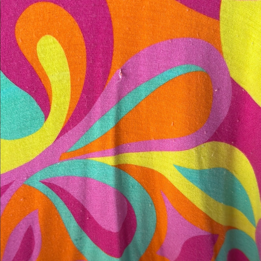 Colorful Swirl Pattern Dress - Picture 4 of 4